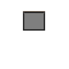 Garderobenspiegel >BOHOL< in Eiche Dekor / Cabezone - 86,4x76x3,2cm (BxHxT)