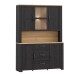Buffet >BOHOL< in Eiche Dekor / Cabezone - 146,1x205,4x42cm (BxHxT)