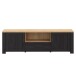 Lowboard >BOHOL< in Eiche Dekor / Cabezone - 166,1x51,8x42cm (BxHxT)
