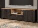 Lowboard >BOHOL< in Eiche Dekor / Cabezone - 166,1x51,8x42cm (BxHxT)