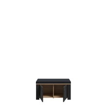 Schuhbank >BOHOL< in Eiche Dekor / Cabezone - 86,5x45x42cm (BxHxT)