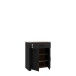 Schuhkommode >BOHOL< in Eiche Dekor / Cabezone - 86,4x99,3x42cm (BxHxT)