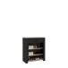 Schuhkommode >BOHOL< in Eiche Dekor / Cabezone - 86,4x99,3x42cm (BxHxT)