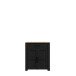 Schuhkommode >BOHOL< in Eiche Dekor / Cabezone - 86,4x99,3x42cm (BxHxT)