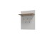 Garderobenpaneel >BOHOL< in Eiche Dekor / Sibiu - 86,5x105,6x30cm (BxHxT)
