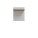 Garderobenpaneel >BOHOL< in Eiche Dekor / Sibiu - 86,5x105,6x30cm (BxHxT)