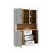 Buffet >BOHOL< in Eiche Dekor / Sibiu - 146,1x205,4x42cm (BxHxT)