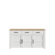 Sideboard >BOHOL< in Eiche Dekor / Sibiu -...