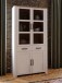 Stauraumvitrine >BOHOL< in Eiche Dekor / Sibiu - 106,4x205,4x42cm (BxHxT)