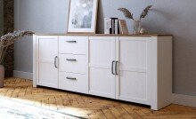Sideboard >BOHOL< in Eiche Dekor / Sibiu -...