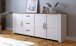 Sideboard >BOHOL< in Eiche Dekor / Sibiu - 220,8x87x42cm (BxHxT)