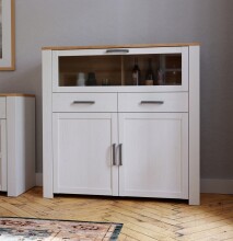 Barschrank >BOHOL< in Eiche Dekor / Sibiu -...