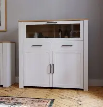 Barschrank >BOHOL< in Eiche Dekor / Sibiu -...