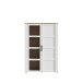 Stauraumvitrine >BOHOL< in Eiche Dekor / Sibiu - 106,4x160,6x42cm (BxHxT)