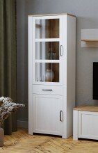 Stauraumvitrine >BOHOL< in Riviera Eiche Dekor /...