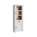 Stauraumvitrine >BOHOL< in Riviera Eiche Dekor / Sibiu - 71,7x205,4x42cm (BxHxT)