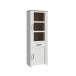 Stauraumvitrine >BOHOL< in Riviera Eiche Dekor / Sibiu - 71,7x205,4x42cm (BxHxT)