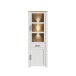 Stauraumvitrine >BOHOL< in Riviera Eiche Dekor / Sibiu - 71,7x205,4x42cm (BxHxT)
