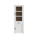 Stauraumvitrine >BOHOL< in Riviera Eiche Dekor / Sibiu - 71,7x205,4x42cm (BxHxT)