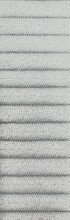 Polstergarnitur >Belan< Sitztiefenverstellung, Cord hellgrau - 288x80x176cm (BxHxT)