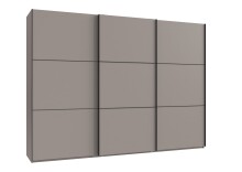 Schwebetürenschrank >indiana A< in SAHARAGRAU...