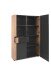 Highboard >Cento< in Anthrazit / Artisan - 100x155x35cm (BxHxT)