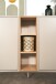 Sideboard >Sinop< in Sand / Artisan Eiche Dekor - 135x90x37,5 (BxHxT)