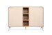Sideboard >Sinop< in Sand / Artisan Eiche Dekor - 135x90x37,5 (BxHxT)