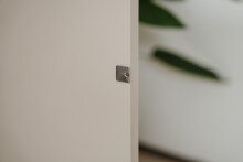 Highboard >Sinop< in Sand / Artisan Eiche Dekor - 90x140x37,5 (BxHxT)