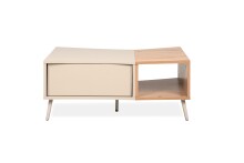 Couchtisch >Sinop< in Sand / Artisan Eiche Dekor -...