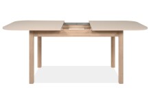 Kulissen-Esstisch >Sahara< ausziehbar bis 200cm, Samt / Riva Eiche
Dekor - 160/200x76x90 (BxHxT)