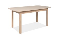 Kulissen-Esstisch >Sahara< ausziehbar bis 200cm, Samt / Riva Eiche
Dekor - 160/200x76x90 (BxHxT)