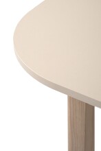 Kulissen-Esstisch >Sahara< ausziehbar bis 200cm, Samt / Riva Eiche
Dekor - 160/200x76x90 (BxHxT)