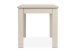 Esstisch >Oslo< in Samt , Holwerkstoff - 80x76,5x80cm (BxHxT)