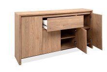 Sideboard >Genf< in Jackson Hickory
(Eiche) Dekor - 164x85x40cm (BxHxT)