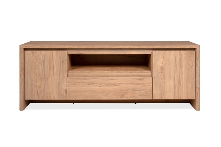 Lowboard >Genf< in Jackson Hickory
(Eiche) Dekor - 163,5x59x40cm (BxHxT)