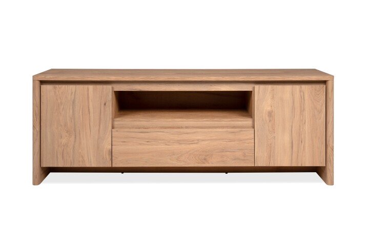 Lowboard >Genf< in Jackson Hickory
(Eiche) Dekor - 163,5x59x40cm (BxHxT)