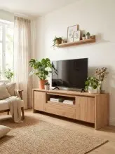 Lowboard >Genf< in Jackson Hickory
(Eiche) Dekor -...