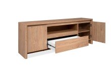 Lowboard >Genf< in Jackson Hickory
(Eiche) Dekor - 163,5x59x40cm (BxHxT)