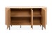 Sideboard >Fabia< in Travertin / Eiche Dekor - 160x80x40cm (BxHxT)