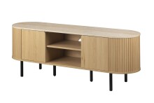 TV-Board >Fabia< in Travertin / Eiche Dekor -...