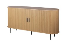 Sideboard >Kajsa< in Dekor Eiche, Holzwerkstoff -...