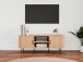 Lowboard >Kajsa< in Dekor Eiche, Holzwerkstoff - 120x45x40cm (BxHxT)