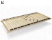 Lattenrost >Linea< in naturfarben-anthrazit, Holz - 200x100x7,5cm (LxBxH)