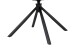 Armlehnstuhl >Marilla< (2er-Set) Federkern, Drehfunktion, grau/schwarz - 60x90x63 (BxHxT)