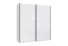 Schwebetürenschrank >indiana C< in WEISS +...