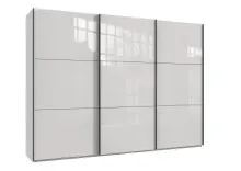 Schwebetürenschrank >indiana C< in WEISS +...