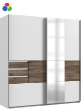 Schwebetürenschrank >BAMBERG< (BxH: 180x198...