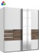 Schwebetürenschrank >BAMBERG< (BxH: 180x198 cm) in verschiedenen Farbkombinationen