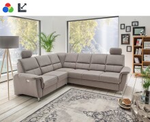 Polstergarnitur >Ludwigshafen< Motor-Relaxfunktion,...